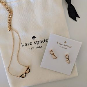 Kate Spade necklace and earrings